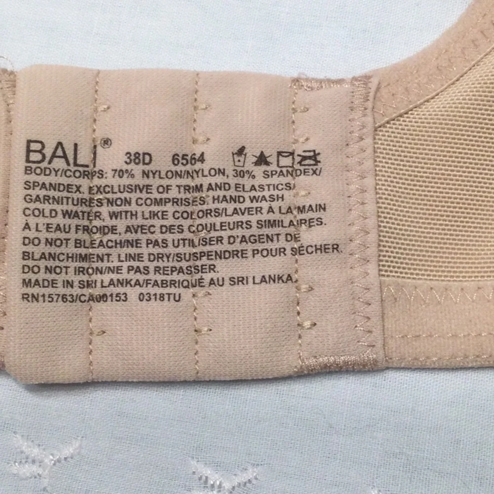 Bali wirefree bra